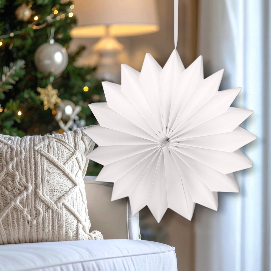 Brilagi - LED-joulukoriste LED/2xAA 32 cm lumihiutale