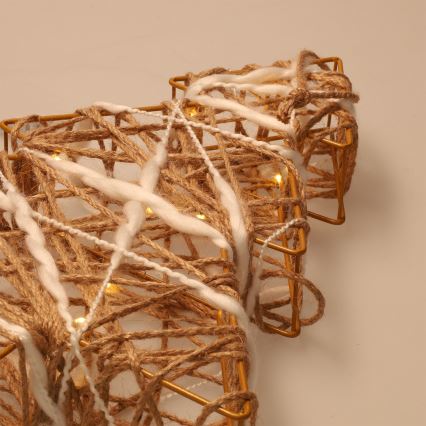 Brilagi - LED-joulukoriste LED/2xAA 34x31 cm kuusi