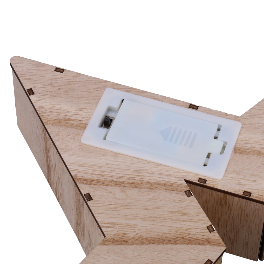 Brilagi - LED-joulukoriste LED/2xAA 38x40 cm tähti