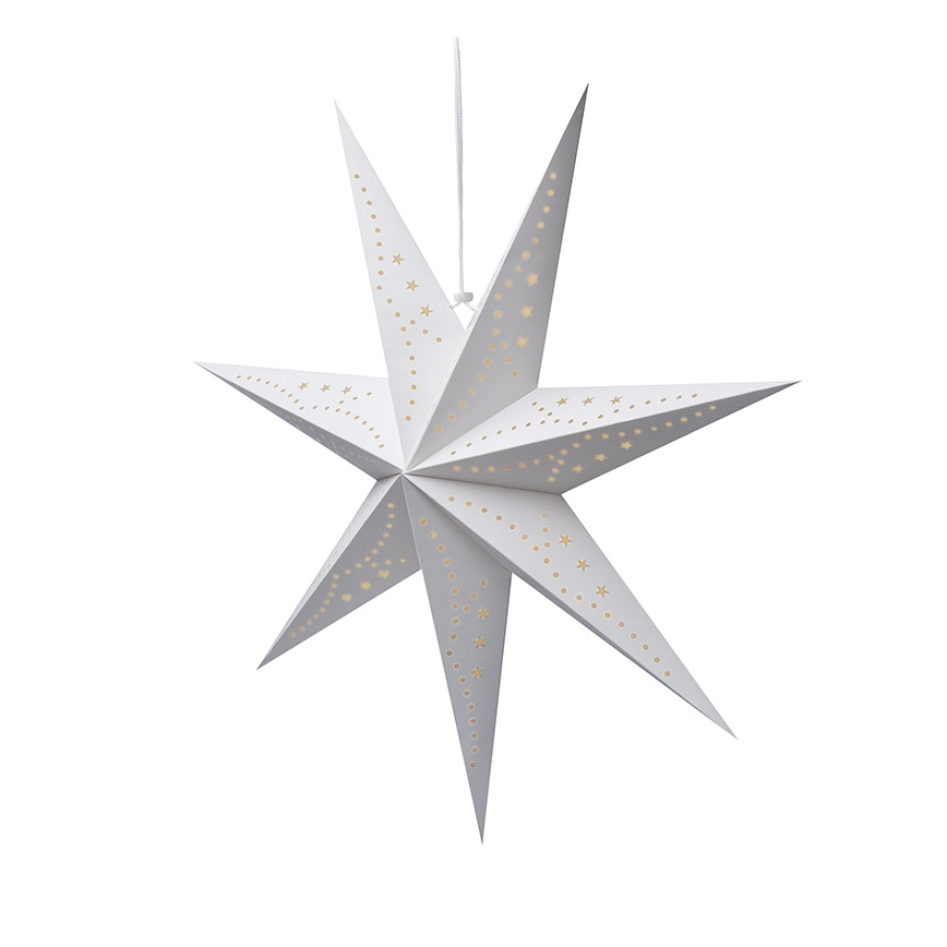 Brilagi - LED-joulukoriste LED/2xAA 60 cm tähti lämminvalkoinen