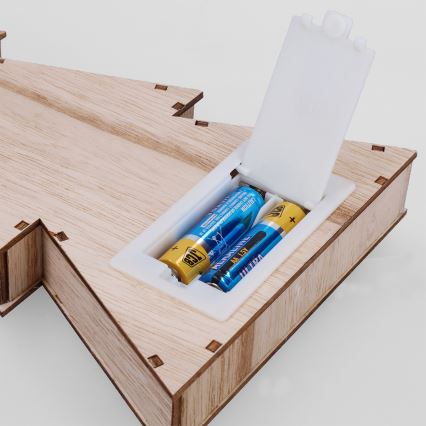 Brilagi - LED joulukoriste LED/2xAA kuusi