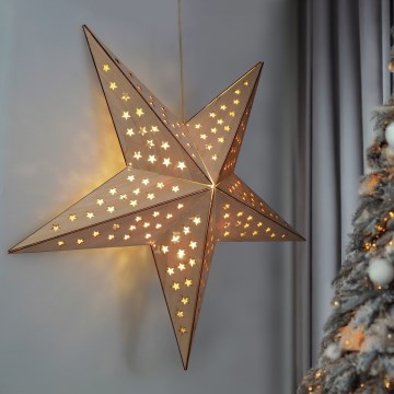 Brilagi - LED-joulukoriste LED/2xAA tähti