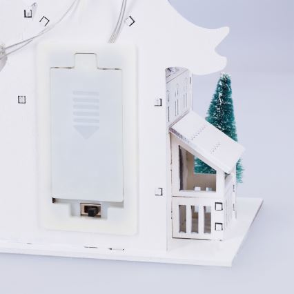 Brilagi - LED-joulukoriste, pieni kirkko, LED/2xAA
