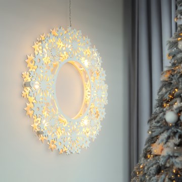 Brilagi - LED-joulukranssi 30 cm, LED/2xAA