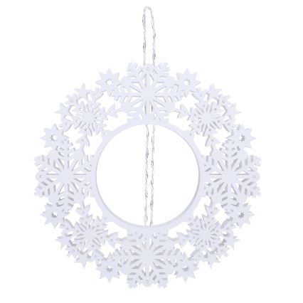 Brilagi - LED-joulukranssi 30 cm, LED/2xAA
