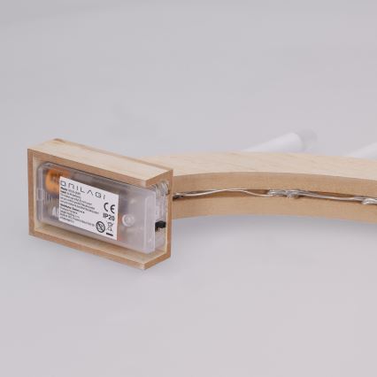 Brilagi - LED joulukynttelikkö 7xLED/2xAA 28x45 cm