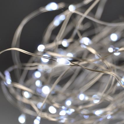 Brilagi - LED Jouluverho 100xLED 10m kylmä valkoinen