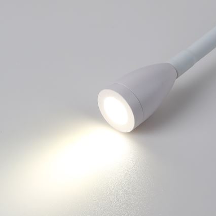 Brilagi - LED Joustava seinävalaisin MAYA Double LED/4W/230V + LED/3W valkoinen