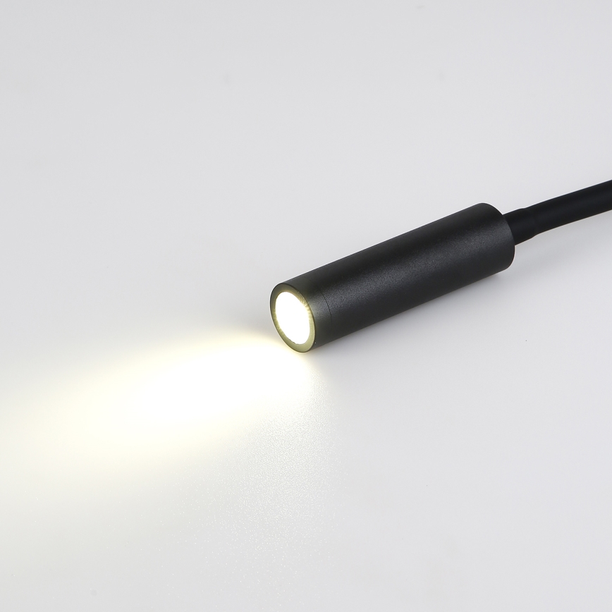 Brilagi - LED Joustava seinävalaisin MAYA LED/3W/230V 4000K musta