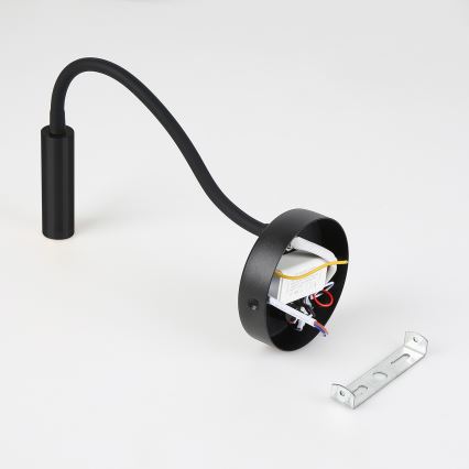 Brilagi - LED Joustava seinävalaisin MAYA LED/3W/230V 4000K musta