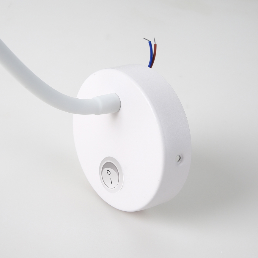 Brilagi - LED Joustava seinävalaisin MAYA LED/3W/230V 4000K valkoinen