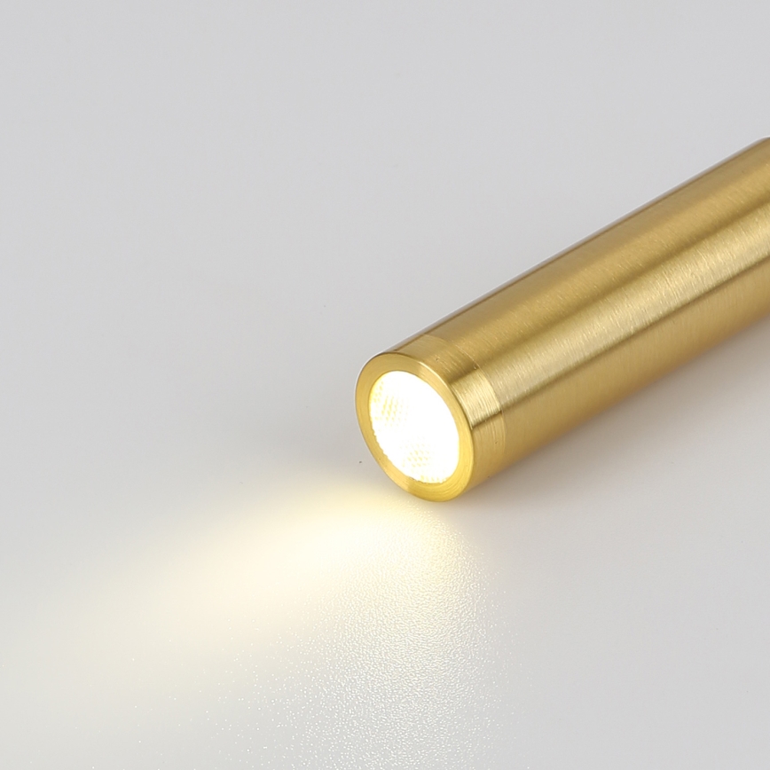 Brilagi - LED Joustava seinävalaisin MAYA LED/3W/230V 4000K valkoinen/kulta