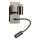 Brilagi - LED Joustava seinävalaisin NUBILA 1xE27/25W/230V + LED/3W messinki