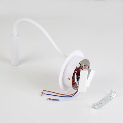 Brilagi - LED Joustava seinävalaisin USB-portilla MAYA LED/3W/230V 4000K valkoinen