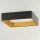 Brilagi - LED Katto Valaisin VELVET SQUARE LED/24W/230V harmaa
