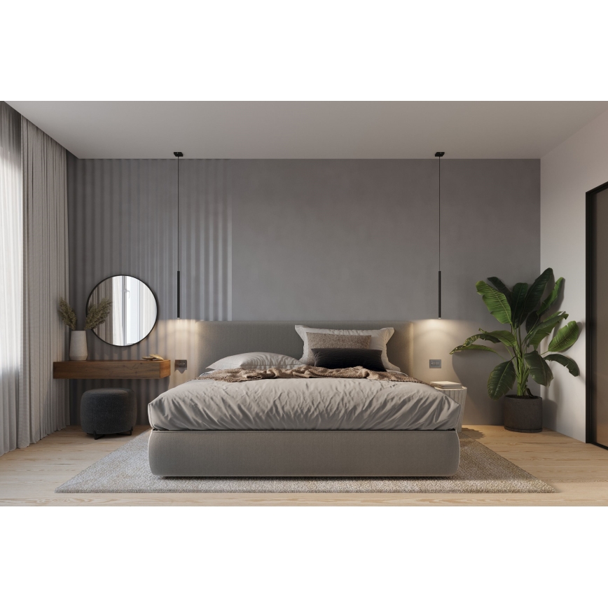 Brilagi -  LED-kattokruunu johdossa DRIFA 1xG9/4W/230V musta