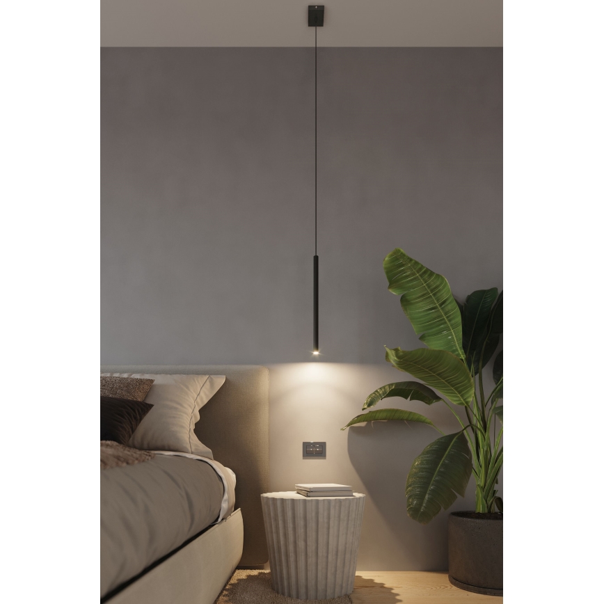 Brilagi -  LED-kattokruunu johdossa DRIFA 1xG9/4W/230V musta