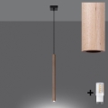 Brilagi - LED-kattokruunu johdossa DRIFA 1xG9/4W/230V puu