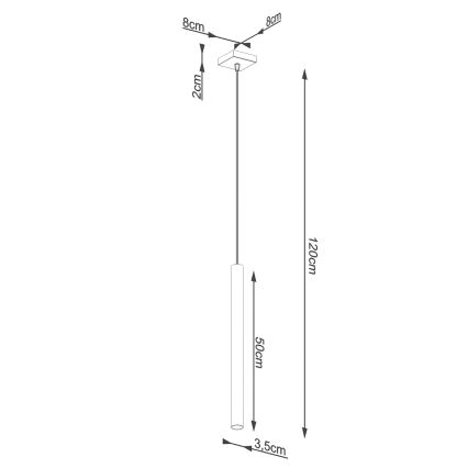Brilagi - LED-kattokruunu johdossa DRIFA 1xG9/4W/230V puu