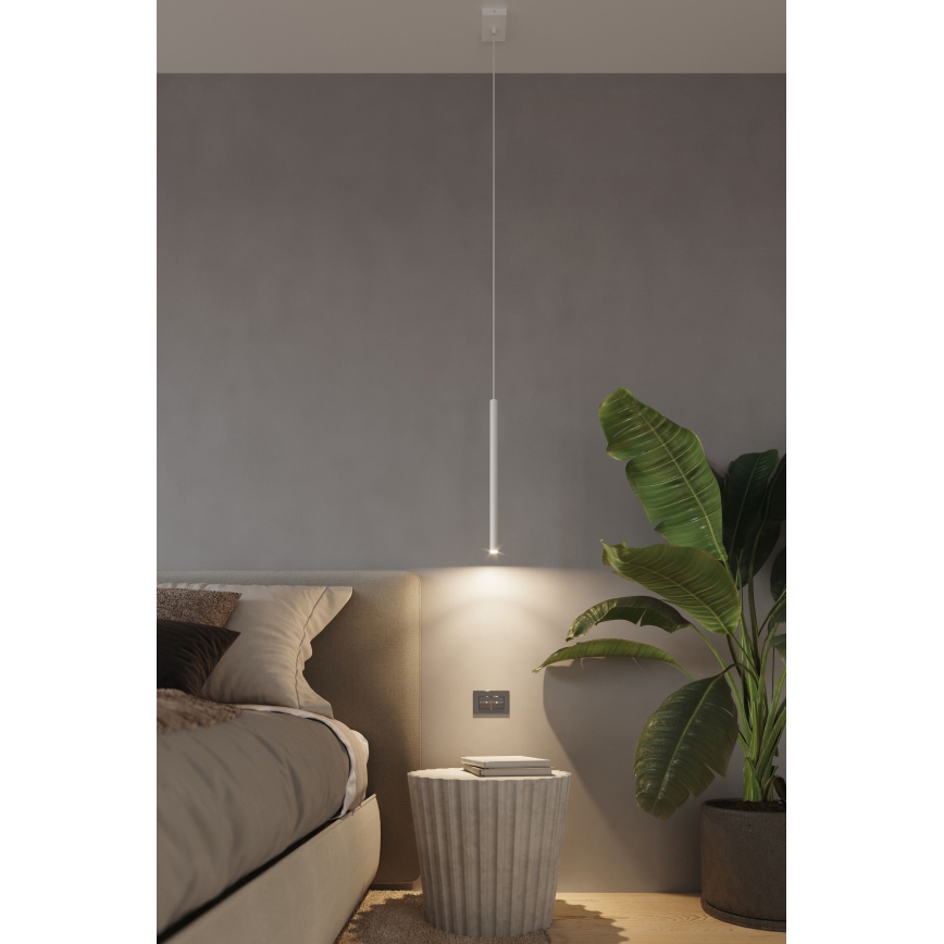 Brilagi -  LED-kattokruunu johdossa DRIFA 1xG9/4W/230V valkoinen