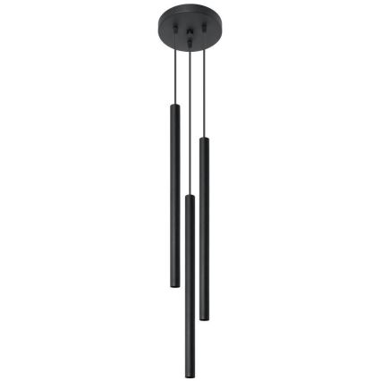 Brilagi -  LED-kattokruunu johdossa DRIFA 3xG9/4W/230V musta