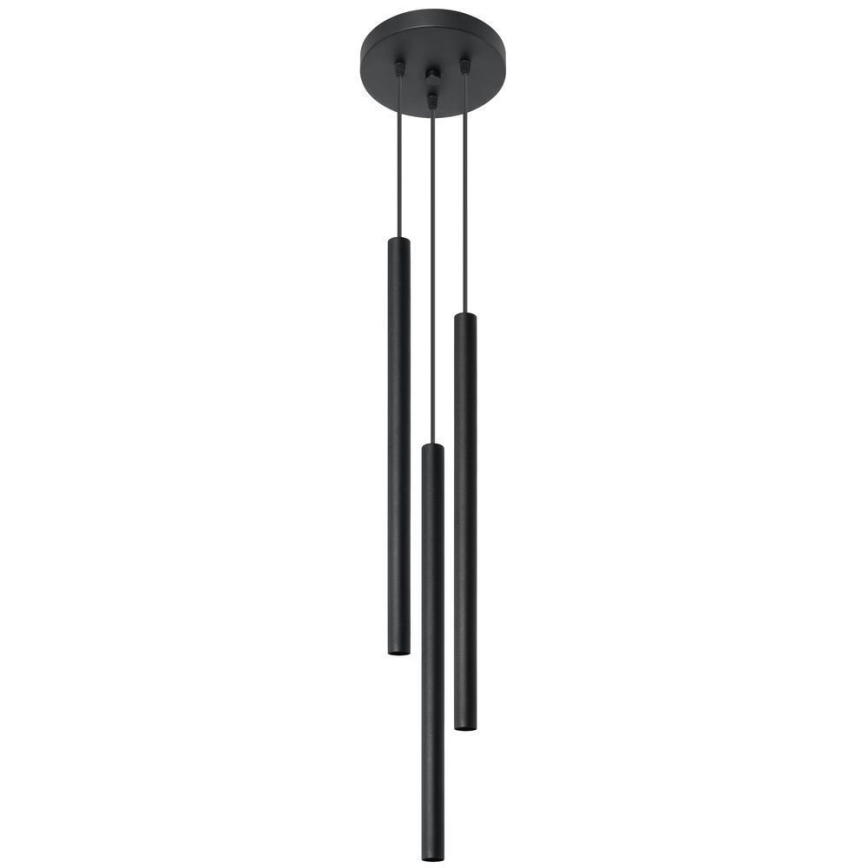 Brilagi -  LED-kattokruunu johdossa DRIFA 3xG9/4W/230V musta