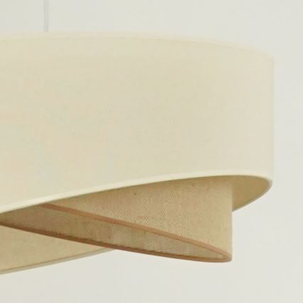 Brilagi - LED-kattokruunu johdossa LYRA 1xE27/15W/230V kerma/beige