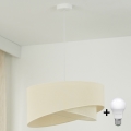 Brilagi - LED-kattokruunu johdossa LYRA 1xE27/15W/230V kerma