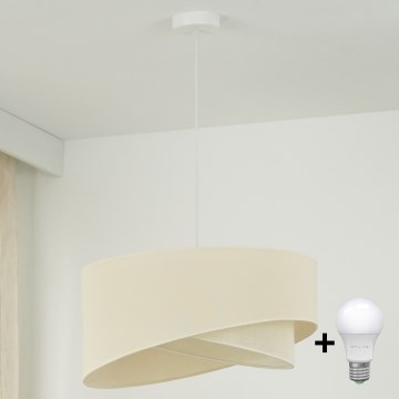 Brilagi - LED-kattokruunu johdossa LYRA 1xE27/15W/230V kerma