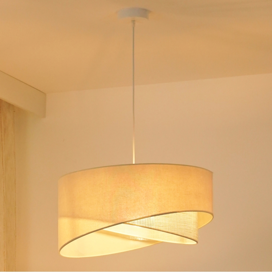 Brilagi - LED-kattokruunu johdossa LYRA 1xE27/15W/230V kerma