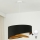 Brilagi - LED-kattokruunu johdossa LYRA 1xE27/15W/230V musta/kerma/kulta