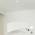Brilagi - LED-kattokruunu johdossa LYRA 1xE27/15W/230V valkoinen