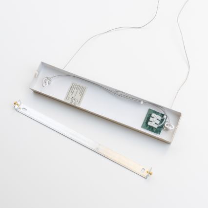 Brilagi - LED-kattokruunu johdossa MILLA 10xG9/3W/230V kulta/savuinen