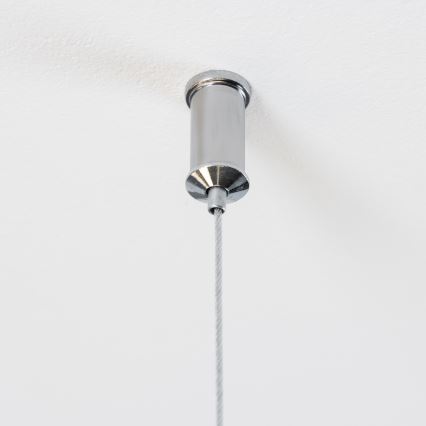 Brilagi - LED-kattokruunu johdossa MILLA 15xG9/3W/230V kulta/savuinen