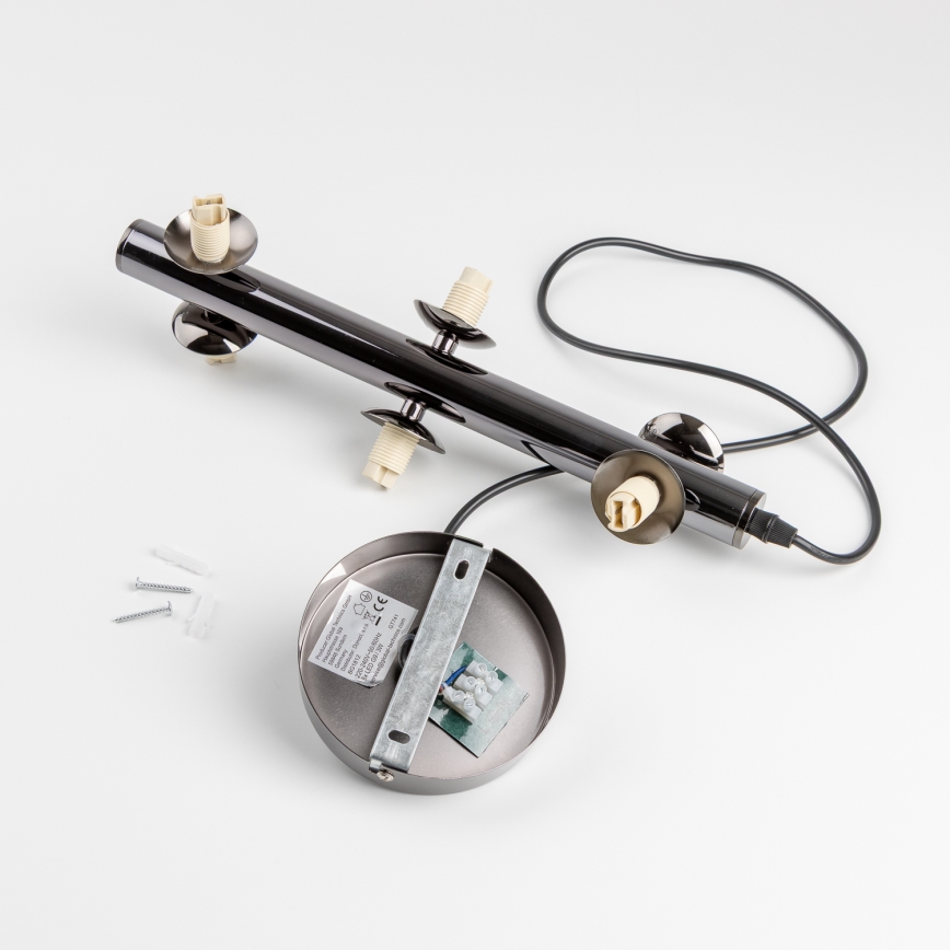 Brilagi - LED-kattokruunu johdossa MILLA 6xG9/3W/230V kiiltävä kromi/kulta