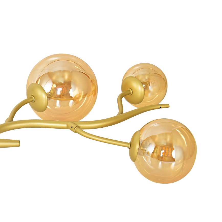 Brilagi - LED-kattokruunu johdossa MISTEL 6xG9/3W/230V kulta