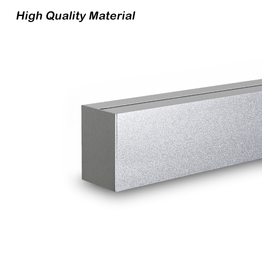 Brilagi - LED-kattokruunu johdossa SLEEKLINE LED/40W/230V 3000/4500/6000K hopea