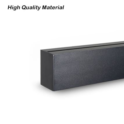 Brilagi - LED-kattokruunu johdossa SLEEKLINE LED/40W/230V 3000/4500/6000K musta