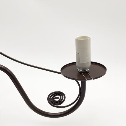 Brilagi - LED Kattokruunu ketjussa COTTAGE 3xE14/40W/230V ruskea