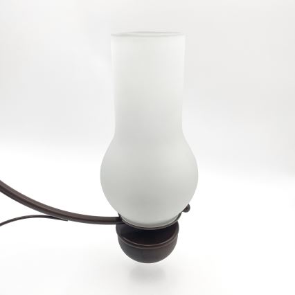 Brilagi - LED Kattokruunu ketjussa COTTAGE 3xE14/40W/230V tammi/valkoinen