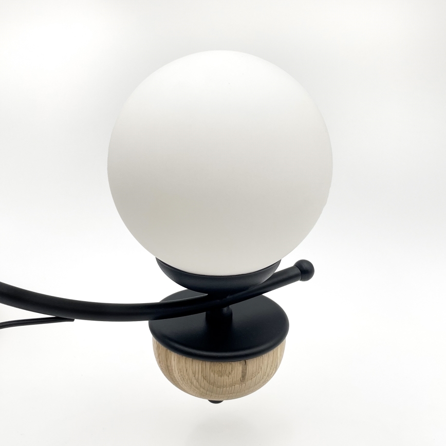 Brilagi - LED Kattokruunu ketjussa COTTAGE 5xG9/40W/230V pyökki/valkoinen