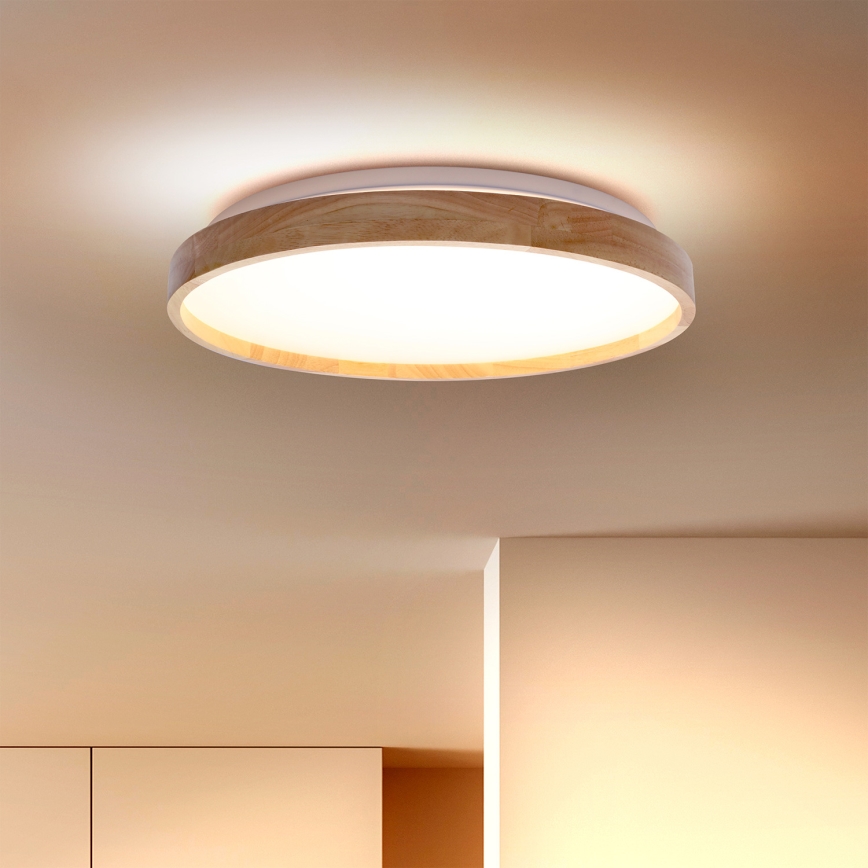 Brilagi - LED-kattovalaisin ALSON LED/24W/230V tammi