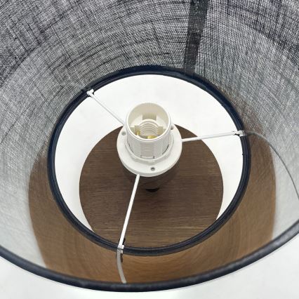 Brilagi - LED Pinta kattovalaisin ANTHONY 1xE14/60W/230V tammi-pähkinä/musta