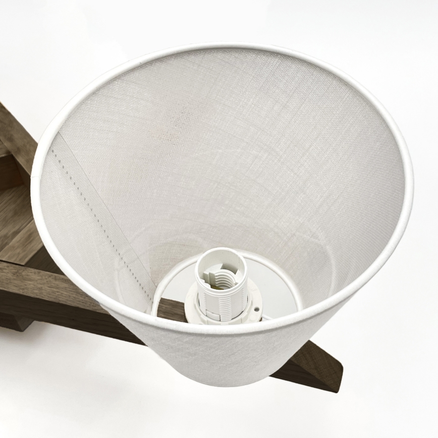 Brilagi - LED Pintakiinnitteinen kattovalaisin ANTHONY 5xE14/40W/230V tammi-pähkinä