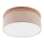 Brilagi - LED Kattovalaisin BELLADONNA 2xE27/15W/230V halkaisija 40 cm beige/tammi