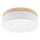 Brilagi - LED Kattovalaisin BELLADONNA 3xE27/15W/230V halkaisija 50 cm valkoinen/mänty