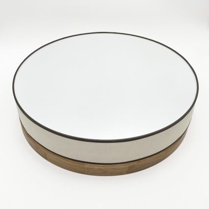 Brilagi - LED-kattovalaisin BELLADONNA LED/36W/230V Ø 50 cm kerma/tammi