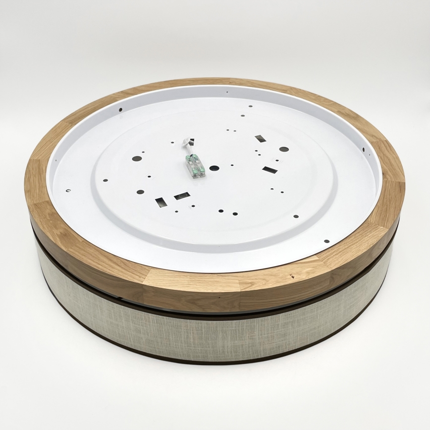 Brilagi - LED-kattovalaisin BELLADONNA LED/36W/230V Ø 50 cm kerma/tammi