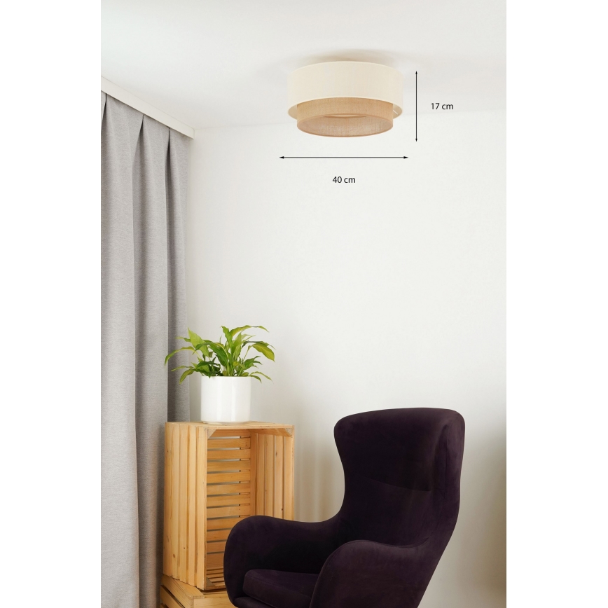 Brilagi - LED-kattovalaisin BOHO STYLE 1xE27/15W/230V halkaisija 40 cm