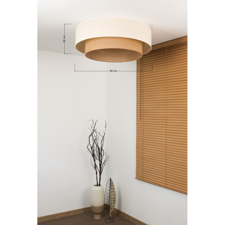 Brilagi - LED-kattovalaisin BOHO STYLE 3xE27/15W/230V halkaisija 80 cm